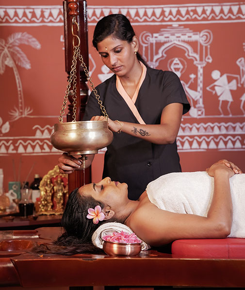 Ayurveda treatment at Akanta Ayurveda & Yoga Resort in Kerala