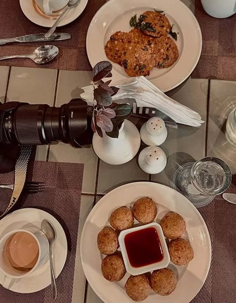 Traditional Malabari cuisine served at Gully Kitchen, Lords 83 luxury Wayanad resort