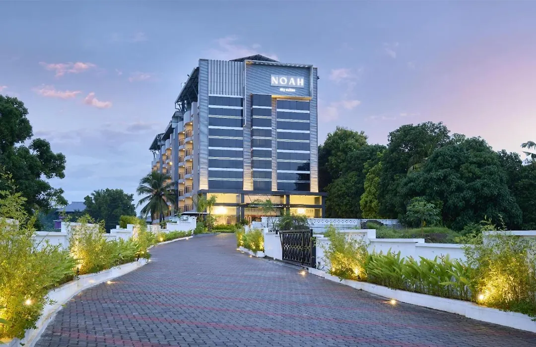 External view of Noah Sky Suites, an all-suite hotel near Cochin International Airport
